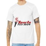 Unisex Heather CVC Short Sleeve Bella+Canvas Tee 3001CVC Thumbnail