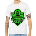 Unisex Heather CVC Short Sleeve Bella+Canvas Tee 3001CVC Thumbnail