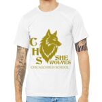 Unisex Heather CVC Short Sleeve Bella+Canvas Tee 3001CVC Thumbnail