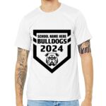 Unisex Heather CVC Short Sleeve Bella+Canvas Tee 3001CVC Thumbnail