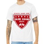 Unisex Heather CVC Short Sleeve Bella+Canvas Tee 3001CVC Thumbnail