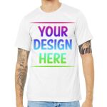 Unisex Heather CVC Short Sleeve Bella+Canvas Tee 3001CVC Thumbnail