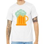 Unisex Heather CVC Short Sleeve Bella+Canvas Tee 3001CVC Thumbnail