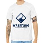 Unisex Heather CVC Short Sleeve Bella+Canvas Tee 3001CVC Thumbnail