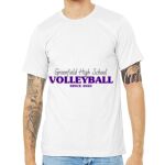 Unisex Heather CVC Short Sleeve Bella+Canvas Tee 3001CVC Thumbnail