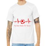 Unisex Heather CVC Short Sleeve Bella+Canvas Tee 3001CVC Thumbnail