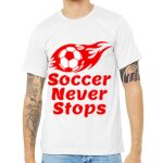 Unisex Heather CVC Short Sleeve Bella+Canvas Tee 3001CVC Thumbnail