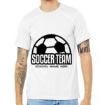 Unisex Heather CVC Short Sleeve Bella+Canvas Tee 3001CVC Thumbnail