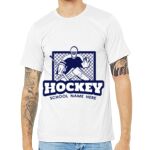 Unisex Heather CVC Short Sleeve Bella+Canvas Tee 3001CVC Thumbnail