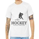 Unisex Heather CVC Short Sleeve Bella+Canvas Tee 3001CVC Thumbnail