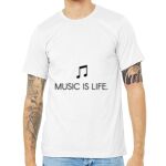 Unisex Heather CVC Short Sleeve Bella+Canvas Tee 3001CVC Thumbnail